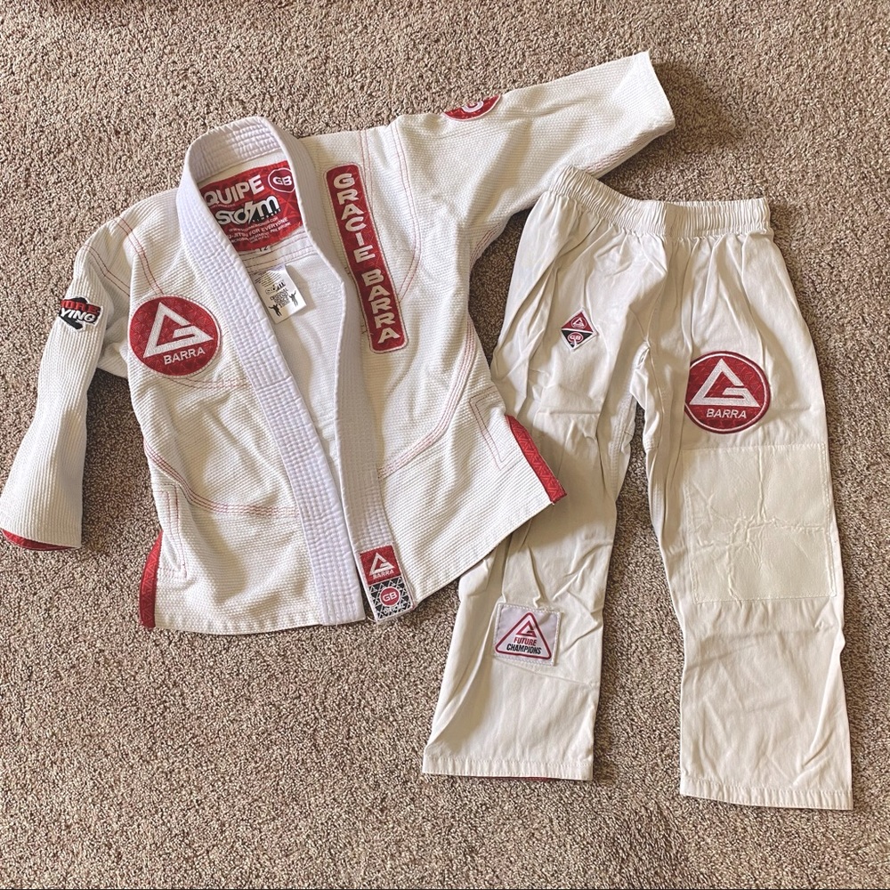 Gracie Barra jiu jitsu kimono and pants